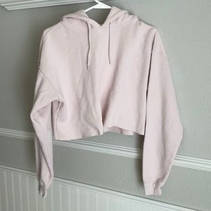 cropped hoodie